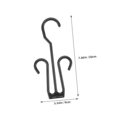 VILLFUL 25 Stück Teiliges Schuhaufhängeset aus Schwarzem Kunststoff Platzsparende Wandhaken zum Trocknen und Organisieren von Schuhen Hausschuhen und Slippern Einfache Montage mit VILLFUL 25 Stück Teiliges Schuhaufhängeset aus Schwarzem Kunststoff Platzsparende Wandhaken zum Trocknen und Organisieren von Schuhen Hausschuhen und Slippern Einfache Montage mit von VILLFUL