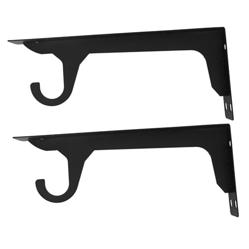 VILLFUL 2stücke Regalstangenhalterung Für Schrank Kleiderstangenhalterung Zur Wandmontage Schrankstützstange Mit Haken Gardinenstangenhalterung Regal Und Stangenhalterung Für VILLFUL 2stücke Regalstangenhalterung Für Schrank Kleiderstangenhalterung Zur Wandmontage Schrankstützstange Mit Haken Gardinenstangenhalterung Regal Und Stangenhalterung Für von VILLFUL