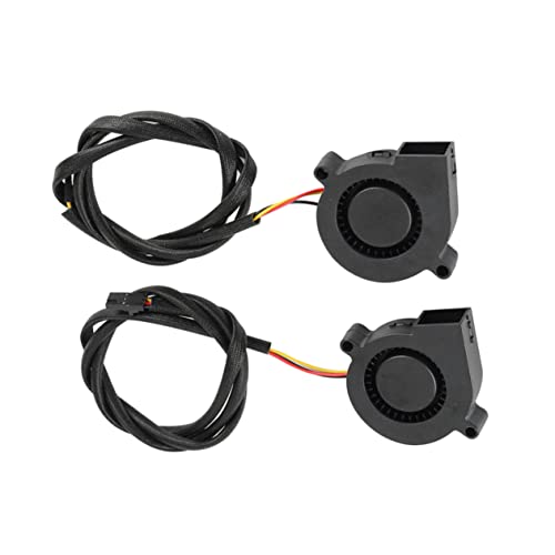 VILLFUL 2stücke Super Leise Blasventilator Mit Hydrauliklager Drucker Radial-kühler Kompatibel Mit Prusa Für Optimale Wärmeableitung Und Verbesserte Druckerleistung von VILLFUL