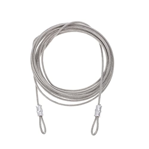 VILLFUL 3 Stück Drahtseil Set Teilig für Sonnensegel Geländer und Überdachungen Vielseitig Einsetzbar für Verschiedene Diy Projekte und Wetterfest VILLFUL 3 Stück Drahtseil Set Teilig für Sonnensegel Geländer und Überdachungen Vielseitig Einsetzbar für Verschiedene Diy Projekte und Wetterfest von VILLFUL