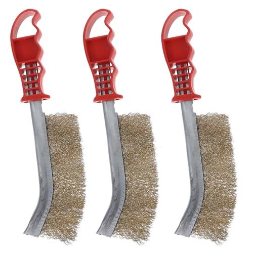 VILLFUL 3 Stück Industrielle Edelstahl drahtbürste Langem Griff Heavy Duty Grillbürste zum Grillrost und Gussrost Reinigen Ergonomisch für Outdoor Bbq und Küchenfugen Geeignet VILLFUL 3 Stück Industrielle Edelstahl drahtbürste Langem Griff Heavy Duty Grillbürste zum Grillrost und Gussrost Reinigen Ergonomisch für Outdoor Bbq und Küchenfugen Geeignet von VILLFUL