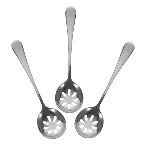 VILLFUL 3 Stück Teiliges Edelstahl Schöpflöffel mit Löchern Hitzebeständig und Robust Vielseitig Verwendbar für Buffet Restaurant und Haushalt Rostfrei Leicht zu Reinigen Langlebig und VILLFUL 3 Stück Teiliges Edelstahl Schöpflöffel mit Löchern Hitzebeständig und Robust Vielseitig Verwendbar für Buffet Restaurant und Haushalt Rostfrei Leicht zu Reinigen Langlebig und von VILLFUL