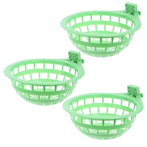 VILLFUL 3 Stück Teiliges Kunststoff Vogelbrutnest Langlebige Stabile Taubenschale für Eiablage und Aufzucht Wiederverwendbar Vielseitig für Tauben Wachteln und Gartenvögel Geeignet von VILLFUL