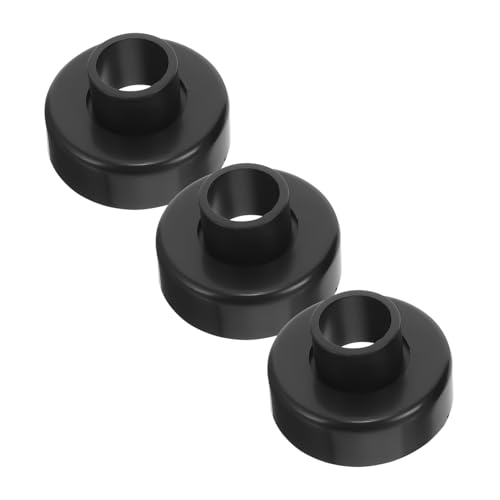 VILLFUL 3 Stück Teiliges Türgriff Schutzset aus Dickem Nylon mit Wandabdeckung Robuster Türstopper zur Wandmontage Einfacher Schutz für Türgriff und Wand vor Beschädigungen Vielseitig von VILLFUL