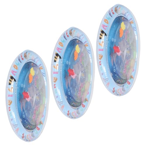 VILLFUL 3 Stücke Teiliges Kühlmatten Haustiere mit Maritimem Design Interaktive Sensorische Wasserbett-spielmatte für Katzen Effektive und Tragbare Kühlung für Heiße Tage Leicht und VILLFUL 3 Stücke Teiliges Kühlmatten Haustiere mit Maritimem Design Interaktive Sensorische Wasserbett-spielmatte für Katzen Effektive und Tragbare Kühlung für Heiße Tage Leicht und von VILLFUL