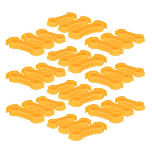 VILLFUL 30 Stück Teiliges Vogelbein-korrekturband aus Robustem Kunststoff Verstellbar für Küken Wachteln Enten Spraddle Leg Reparaturhilfe für Neugeborene Einfache Anwendung Schnelle von VILLFUL