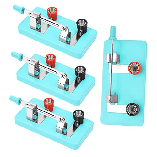 VILLFUL 4 Stück Einpoliger Spst Schalter Für Physik Experimente Einzelwurf Messer Für Elektronik Projekte Lehrmittel Für Schulphysik Demonstrationen von VILLFUL
