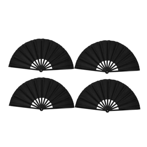 VILLFUL 4 Stück Großer Faltbarer Handfächer Tai Chi Fächer Faltbar für Tanz Hochzeit Party Dekor Traditionell Eleganter Stil Leicht Tragbar Vielseitig Verwendbar VILLFUL 4 Stück Großer Faltbarer Handfächer Tai Chi Fächer Faltbar für Tanz Hochzeit Party Dekor Traditionell Eleganter Stil Leicht Tragbar Vielseitig Verwendbar von VILLFUL