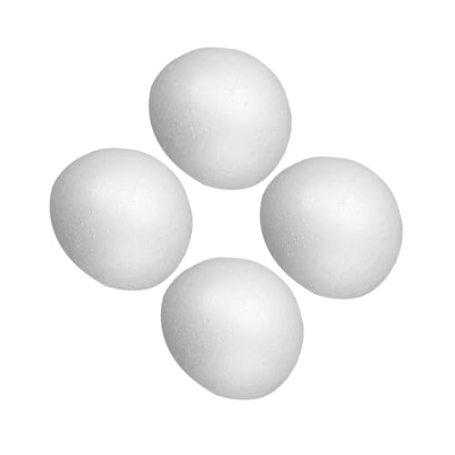 VILLFUL 4 Stück Halbkugel Modellschaum Bastelarbeiten Für DIY Schaum Halbkugel Bastelarbeiten Unfertige Schaumstoffe Bastelarbeiten Handblumen DIY Halter Desktop Blumenstrauß Ständer von VILLFUL