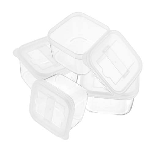 VILLFUL 4 Stück Mini Probenbehälter aus Robustem Kunststoff mit Deckel Vielseitige Kleine Aufbewahrungsboxen für Laborproben Küchenbedarf und Kleinteile Stapelbar und Sicher Verschließbar VILLFUL 4 Stück Mini Probenbehälter aus Robustem Kunststoff mit Deckel Vielseitige Kleine Aufbewahrungsboxen für Laborproben Küchenbedarf und Kleinteile Stapelbar und Sicher Verschließbar von VILLFUL