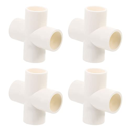 VILLFUL 4 Stück PVC Verteiler Weiß PVC Kupplung Wasseranschluss Verteiler für Gartenschlauch Installation UV beständig Robust Langlebig VILLFUL 4 Stück PVC Verteiler Weiß PVC Kupplung Wasseranschluss Verteiler für Gartenschlauch Installation UV beständig Robust Langlebig von VILLFUL