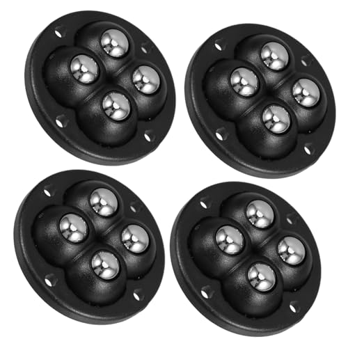 VILLFUL 4 Stück Selbstklebende Möbelrollen Schwarz Drehbare Lenkrollen für Aufbewahrungsboxen Mülltonnen Kleine Küchengeräte Möbel Bottom Wheels Ohne Bohren Leise Transportrollen VILLFUL 4 Stück Selbstklebende Möbelrollen Schwarz Drehbare Lenkrollen für Aufbewahrungsboxen Mülltonnen Kleine Küchengeräte Möbel Bottom Wheels Ohne Bohren Leise Transportrollen von VILLFUL