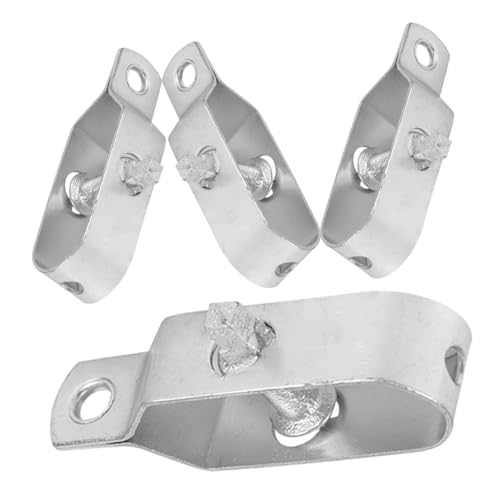 VILLFUL 4 Stück Teiliges Drahtseil Spanner aus Robustem Stahl Kompakter Drahtseil Spanner für Garten Zaun und Sonnenschutz Installieren Korrosionsbeständig Vielseitig für Seile und von VILLFUL