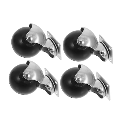 VILLFUL 4 Stück Teiliges Kugel Lenkrollen Möbelrollen mit Drehung Geräuschlose Bodenschonende Kugelrollen für Sofa Schreibtisch Tisch Verzinkte Metallplatte VILLFUL 4 Stück Teiliges Kugel Lenkrollen Möbelrollen mit Drehung Geräuschlose Bodenschonende Kugelrollen für Sofa Schreibtisch Tisch Verzinkte Metallplatte von VILLFUL