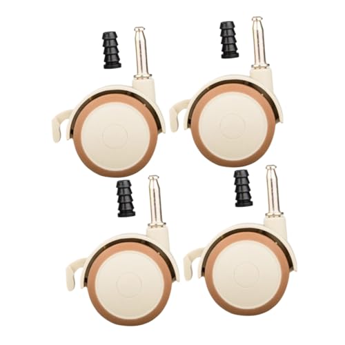 VILLFUL 4 Stück Teiliges Möbelrollen Babybett mit Silent drehfunktion und Sicherer Bremse Kompatibel Geräuschlos Robuste Lenkrollen für Kinderbett Beistellbett Möbel VILLFUL 4 Stück Teiliges Möbelrollen Babybett mit Silent drehfunktion und Sicherer Bremse Kompatibel Geräuschlos Robuste Lenkrollen für Kinderbett Beistellbett Möbel von VILLFUL