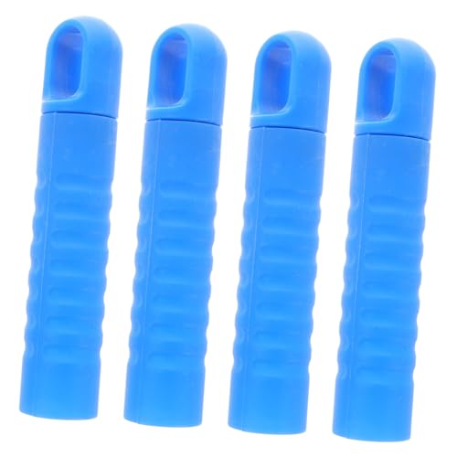 VILLFUL 4 Stück Teiliges Mop stiel Griff Ersatzkappen aus Langlebigem PP mit Ergonomischem Handgriff und Aufhängehilfe Passend für Besen Mop Bodenbürstenstiele Rutschfest und von VILLFUL