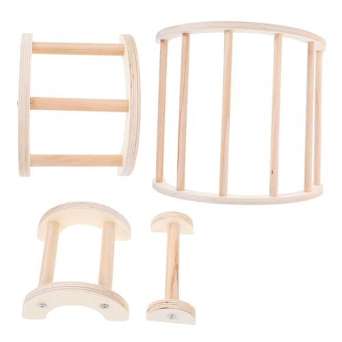 VILLFUL 4 Stück Teiliges Set für Hühner und Papageien Robuste Trainings und Spielständer Vielseitige Sitzstangen für Geflügel und Haustier Vögel Stabile Leiter und Ruheplätze VILLFUL 4 Stück Teiliges Set für Hühner und Papageien Robuste Trainings und Spielständer Vielseitige Sitzstangen für Geflügel und Haustier Vögel Stabile Leiter und Ruheplätze von VILLFUL