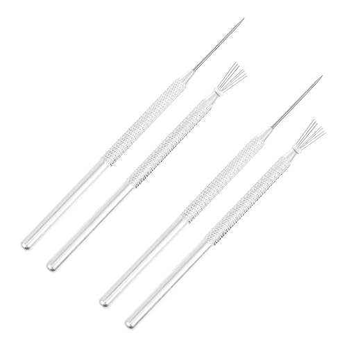 VILLFUL 4stücke Nadelwerkzeug Modellierung Detail Werkzeug Draht Texturwerkzeug Modellierungswerkzeug Hobbykunstwerkzeug von VILLFUL