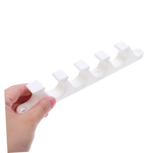 VILLFUL 4 Stück Teiliges Verstellbare Klappsessel Verbindungsstücke aus Weißem Nylon Fach Einstellbare Rückenlehnenhalterung für Garten Terrasse Outdoor Liegestühle Wetterbeständig von VILLFUL
