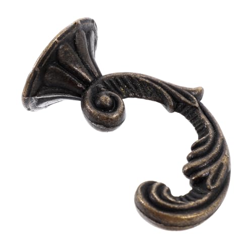 VILLFUL 4 Stück Teiliges Vintage Garderobenhaken aus Robustem Verzinktem Metall Wandmontiert Rostbeständig Elegant zum Aufhängen von Mänteln Handtüchern und Schlüsseln Einfache von VILLFUL