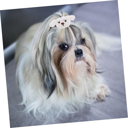 VILLFUL 4 Stück Teiliges Weiche Hund Haarbänder Schonend für Fell Geeignet Vielseitiger Haarschmuck in Weiß und Rosa Haargummis für Kleine Mittlere und Große Hunde Langlebig und Farbecht VILLFUL 4 Stück Teiliges Weiche Hund Haarbänder Schonend für Fell Geeignet Vielseitiger Haarschmuck in Weiß und Rosa Haargummis für Kleine Mittlere und Große Hunde Langlebig und Farbecht von VILLFUL