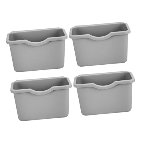 VILLFUL 4 Stück Wandmontierter Kleiner Müllbehälter Kunststoff Abfalleimer für Küche Bad Unter Spüle Kompaktes Hängendes Abfallbehältnis Platzsparend Leicht Zu Reinigen VILLFUL 4 Stück Wandmontierter Kleiner Müllbehälter Kunststoff Abfalleimer für Küche Bad Unter Spüle Kompaktes Hängendes Abfallbehältnis Platzsparend Leicht Zu Reinigen von VILLFUL