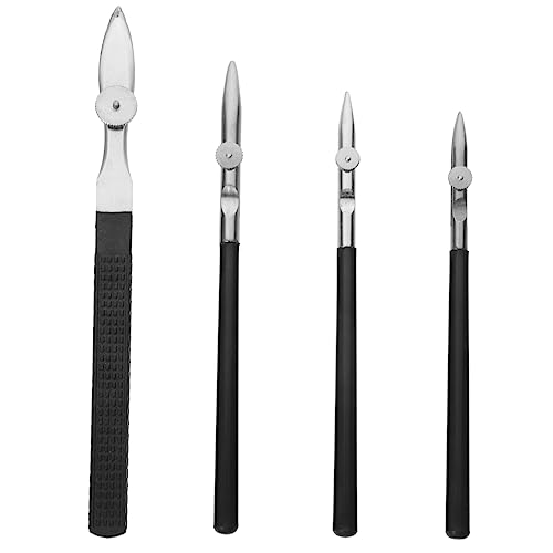 VILLFUL 4stücke Flüssigstift Für Künstler Gerader Reißfeder Mit Metallspitze Praktischer Linienstift Zum Zeichnen Feiner Linien Feiner Zeichenstift Mit Verstellbarem Design Für von VILLFUL