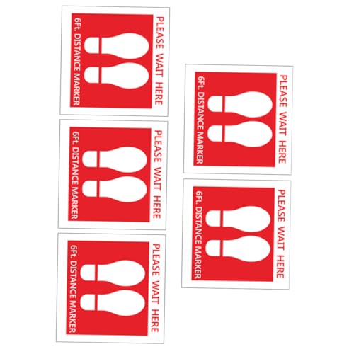 VILLFUL 5 Blätter Runde Selbstklebende Abstandshalter Aufkleber PVC Schutz Dekoration für Schule Einkaufszentrum und Öffentliche Bereiche Sicherheitsabstand Hinweis Sticker VILLFUL 5 Blätter Runde Selbstklebende Abstandshalter Aufkleber PVC Schutz Dekoration für Schule Einkaufszentrum und Öffentliche Bereiche Sicherheitsabstand Hinweis Sticker von VILLFUL