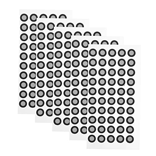 VILLFUL 5Blätter Reflektierende Marker Punkte für Scanner Markierungsdots für Präzises Tracking und Positionierung Hochwertiges Reflektierendes Film Material für Optimale Ergebnisse von VILLFUL