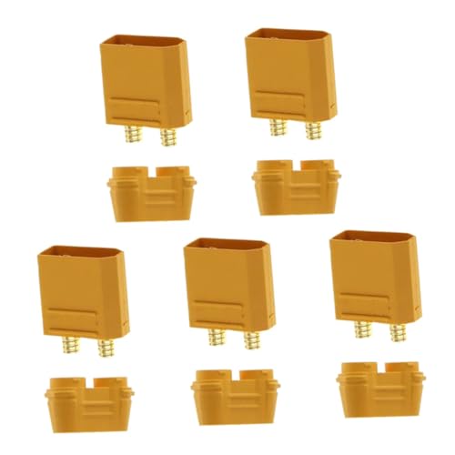 VILLFUL 5 Sätze Xth Stecker Male Female mit Schutzmantel Langlebige Rc Batterieanschlüsse für Flugmodelle Drohnen Autos und Boote Kompakt Hitzebeständig Einfach zu Verbinden VILLFUL 5 Sätze Xth Stecker Male Female mit Schutzmantel Langlebige Rc Batterieanschlüsse für Flugmodelle Drohnen Autos und Boote Kompakt Hitzebeständig Einfach zu Verbinden von VILLFUL