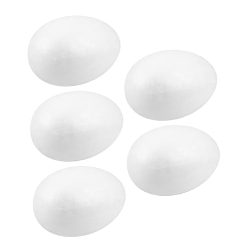 VILLFUL 5 Stück DIY Ostereier zur Dekoration Unvollendete Ostereier für Bastelprojekte für Fröhliche Osterfeiern VILLFUL 5 Stück DIY Ostereier zur Dekoration Unvollendete Ostereier für Bastelprojekte für Fröhliche Osterfeiern von VILLFUL