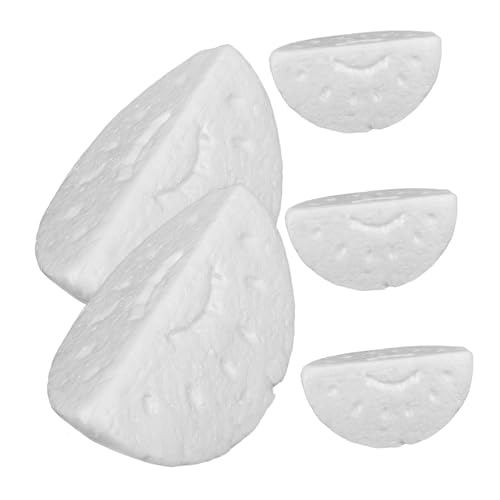 VILLFUL 5 Stück Teiliges Künstliche Wassermelonen Schaumstoff Wassermelonen für DIY Bastelprojekte und Kreative Dekorationen für Fotorequisiten von VILLFUL