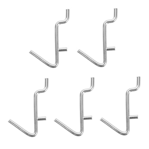 VILLFUL 5 Stück Teiliges V förmiges Pegboard Haken aus Edelstahl Robustes Lochwand Zubehör für Werkstatt Küche Garage Aufbewahrung und Werkzeugorganisation VILLFUL 5 Stück Teiliges V förmiges Pegboard Haken aus Edelstahl Robustes Lochwand Zubehör für Werkstatt Küche Garage Aufbewahrung und Werkzeugorganisation von VILLFUL