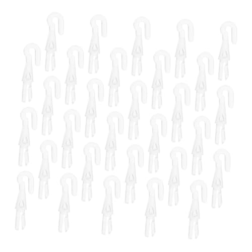 VILLFUL 50 Stück Blind Wand Ersatzhaken aus Legierung für Vertikale Jalousien Einfache Montage Robuste Konstruktion Design Praktisch für Fensterdekoration von VILLFUL