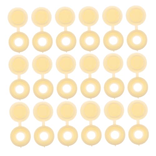 VILLFUL 500 Stück Kunststoffkappen für Schrauben aufklappbare Schraubenkappen Schraubenschlappabdeckungen schraube schutzkappe aufklappbare Schraub-Abdeckkappen Kappe Eisenschraube VILLFUL 500 Stück Kunststoffkappen für Schrauben aufklappbare Schraubenkappen Schraubenschlappabdeckungen schraube schutzkappe aufklappbare Schraub-Abdeckkappen Kappe Eisenschraube von VILLFUL