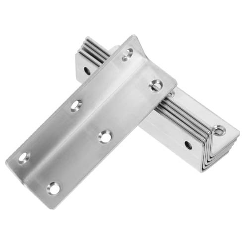 VILLFUL 6 Stück Teiliges Edelstahl Möbel Eckhalter Metallwinkel für Holz Schrank Tisch Stuhl Befestigung Stabil Langlebig Praktisch VILLFUL 6 Stück Teiliges Edelstahl Möbel Eckhalter Metallwinkel für Holz Schrank Tisch Stuhl Befestigung Stabil Langlebig Praktisch von VILLFUL