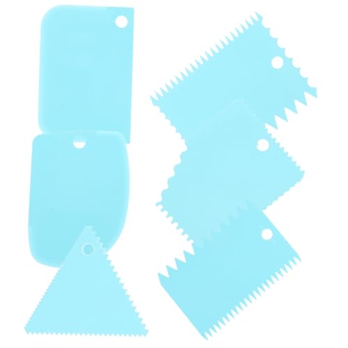 VILLFUL 6stücke Tonmodellierwerkzeuge Töpferskulpturwerkzeuge Töpferbedarf Bildhauerwerkzeuge Tonwerkzeuge Kunststoff Schaber Schaber Tonschaber-Werkzeuge Für Keramikskulpturen DIY-tonschn von VILLFUL