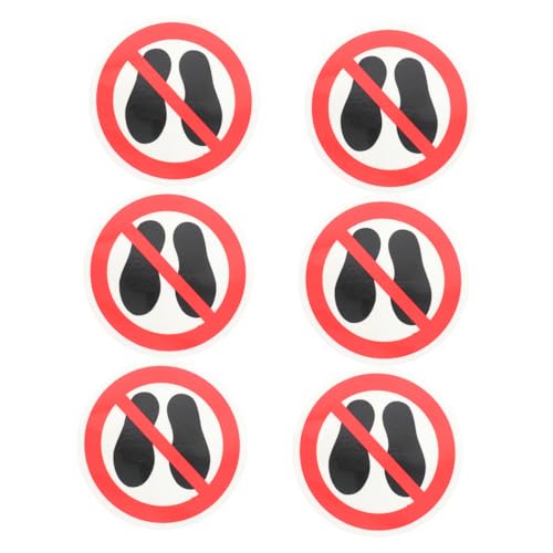 VILLFUL 6 Stück Teiliges Warnschild Aufkleber Selbstklebend Vinyl Warnaufkleber für Glatte Oberflächen Starke Haftung Reißfest Sicherheitshinweis für Gefahrenbereiche Einfach Anzubringen VILLFUL 6 Stück Teiliges Warnschild Aufkleber Selbstklebend Vinyl Warnaufkleber für Glatte Oberflächen Starke Haftung Reißfest Sicherheitshinweis für Gefahrenbereiche Einfach Anzubringen von VILLFUL