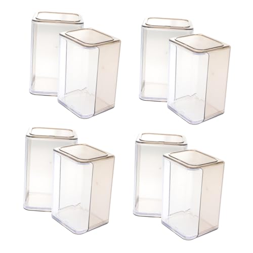 VILLFUL 6 Stück Transparente Kunststoff Vitrinen Boxen für Figuren Modell Display und Aufbewahrung Stabile Handgefertigte Sammelboxen für Kunsthandwerk Staubdichte Organizer für Wohn VILLFUL 6 Stück Transparente Kunststoff Vitrinen Boxen für Figuren Modell Display und Aufbewahrung Stabile Handgefertigte Sammelboxen für Kunsthandwerk Staubdichte Organizer für Wohn von VILLFUL