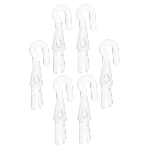 VILLFUL 6 Stück Wandtip Haken für Jalousien Teiliges Robustes Design Einfache Montage für Zuhause und Büro Sorgt für Sichere Steuerung der Lamellenbewegung von VILLFUL