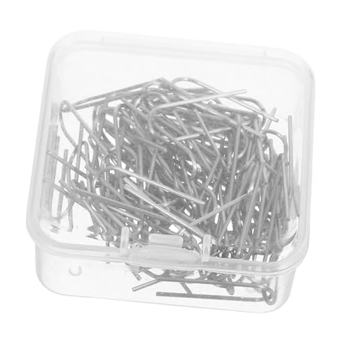 VILLFUL 60 Stück Teiliges Nichrom-draht-sprung-ring Hitzebeständigen U-haken für Keramik Glasprojekte Inklusive Praktischer Aufbewahrungsbox und Temperaturbeständig für Schmuckherstellung VILLFUL 60 Stück Teiliges Nichrom-draht-sprung-ring Hitzebeständigen U-haken für Keramik Glasprojekte Inklusive Praktischer Aufbewahrungsbox und Temperaturbeständig für Schmuckherstellung von VILLFUL