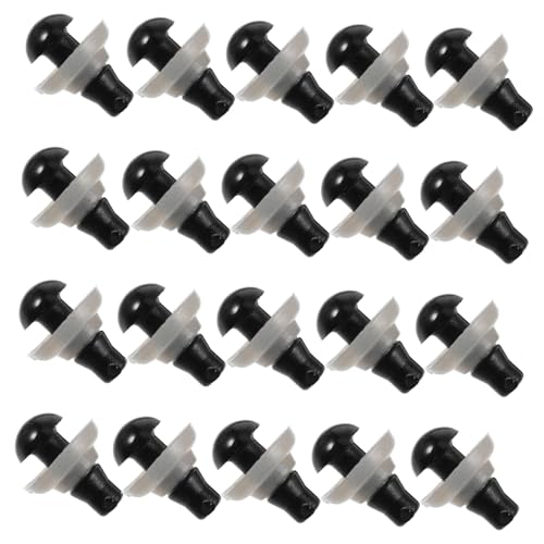 VILLFUL 600 Stück Sicherheitsaugen Schwarz mit Unterlegscheiben Kunststoffaugen für Plüschtiere DIY Puppenaugen Bastelzubehör zur Handarbeit und Stofftierherstellung VILLFUL 600 Stück Sicherheitsaugen Schwarz mit Unterlegscheiben Kunststoffaugen für Plüschtiere DIY Puppenaugen Bastelzubehör zur Handarbeit und Stofftierherstellung von VILLFUL