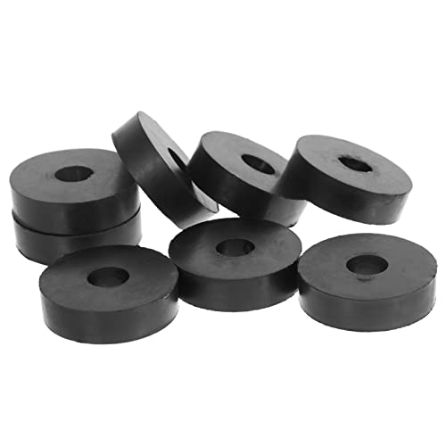 VILLFUL 8 Stück Flache Gummiunterlegscheiben Anti Vibrationsdämpfer Gummierte Unterlegscheiben Zur Vibrationsunterdrückung VILLFUL 8 Stück Flache Gummiunterlegscheiben Anti Vibrationsdämpfer Gummierte Unterlegscheiben Zur Vibrationsunterdrückung von VILLFUL