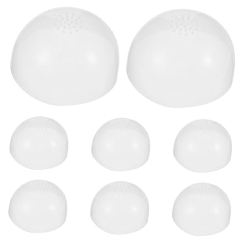 VILLFUL 8stücke Perückenkappe Für Puppenköpfe Silikonkappe Für Bjd-Puppen Perückenbasiskappe Haarkappe Für Puppenköpfe Perückenfutterkappe Für Kopfumfang VILLFUL 8stücke Perückenkappe Für Puppenköpfe Silikonkappe Für Bjd-Puppen Perückenbasiskappe Haarkappe Für Puppenköpfe Perückenfutterkappe Für Kopfumfang von VILLFUL