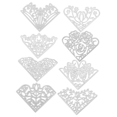 VILLFUL 8 Stück Teiliges Stanzschablonen für Bastelarbeiten Hochwertige Cutting Dies für Scrapbooking Kartenherstellung und DIY Projekte Robustem Kohlenstoffstahl Gefertigt zum Dekorieren VILLFUL 8 Stück Teiliges Stanzschablonen für Bastelarbeiten Hochwertige Cutting Dies für Scrapbooking Kartenherstellung und DIY Projekte Robustem Kohlenstoffstahl Gefertigt zum Dekorieren von VILLFUL