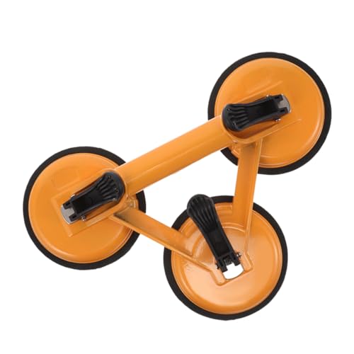 VILLFUL Aluminium-saugnapfheber Schwerlast Glassauger mit Ergonomischem Griff für Fliesen Spiegel Fenster Marmor Transport Vielseitiges Vakuumheber Handwerkzeug von VILLFUL