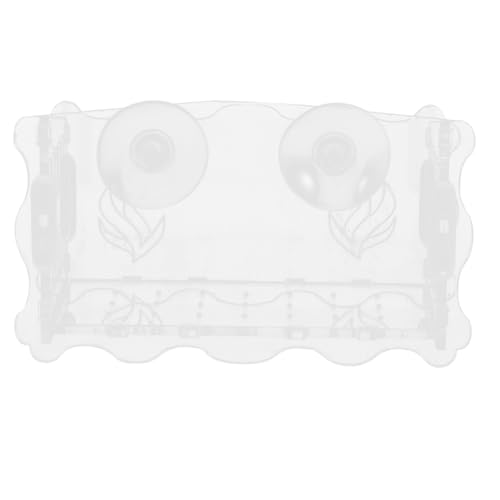 VILLFUL Aquarium Pflanztopf mit Saugnapf Transparenter Wasserpflanzenhalter aus Sicherer Pflanzenkorb für Fischbecken Vielseitiger Aquarien Pflanzentopf für Hydroponik und Dekoration von VILLFUL