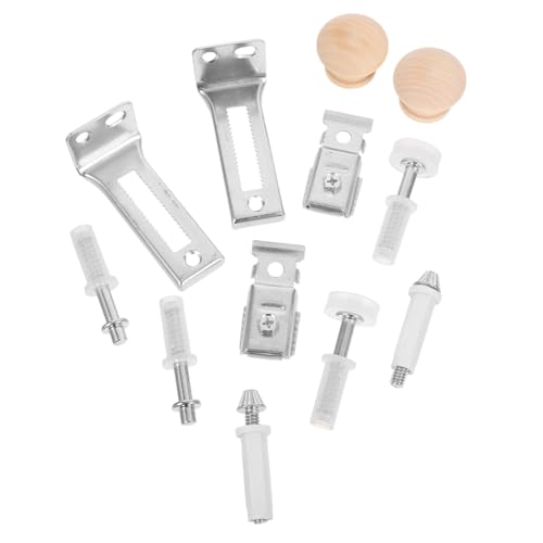 VILLFUL Bifold Tür Reparaturset Metall Scharnier Klappschrank Schiebetür Pivot Schwerlastbeschläge Für Schrank und Garderobe Silent Funktion Robust von VILLFUL