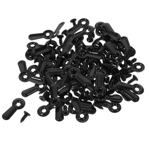 VILLFUL Bilderrahmen Befestigungsknöpfe Schwarz mit Schrauben Stabile Foto Rückseiten Clips Drehbare Schnellverschluss Hardware für Foto und Bilderrahmen Aufhängung VILLFUL Bilderrahmen Befestigungsknöpfe Schwarz mit Schrauben Stabile Foto Rückseiten Clips Drehbare Schnellverschluss Hardware für Foto und Bilderrahmen Aufhängung von VILLFUL