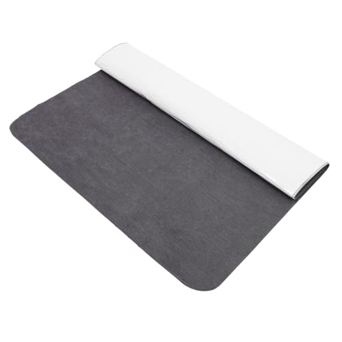 VILLFUL Bürostuhl Bodenschutzmatte Selbstklebend rutschfest Teppichboden Schutzmatte für Schreibtischstuhl Hartboden und Teppichboden im Home Office von VILLFUL